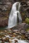 Baring Falls in Glacier National Park-Montana-USA Art Print